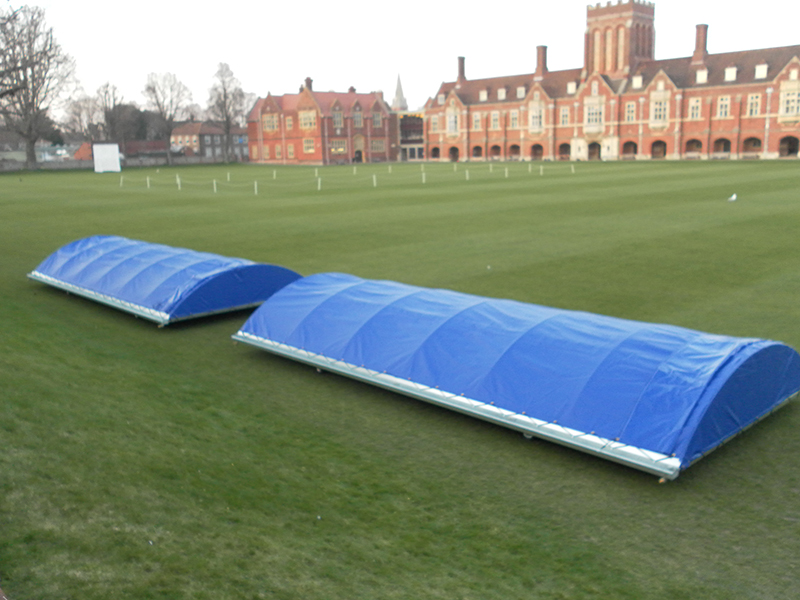 cricket pitch rain cover