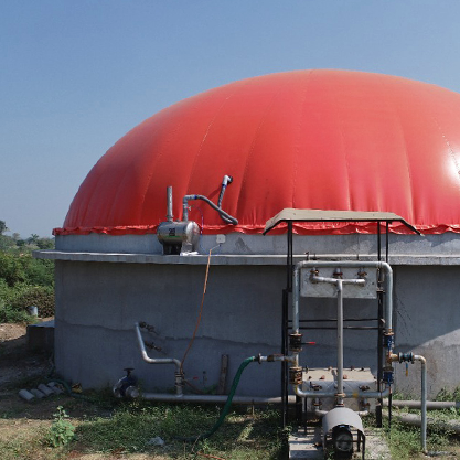 Double Membrane Digester Top balloon